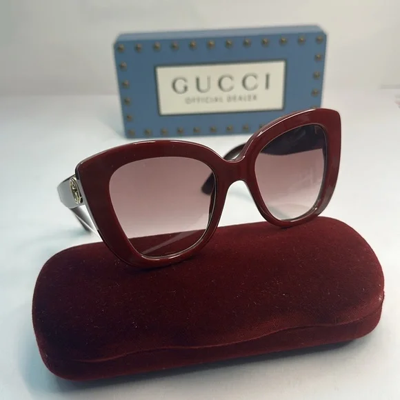New Authentic Gucci Oversized GG0327S 006 Butterfly  display picture 1